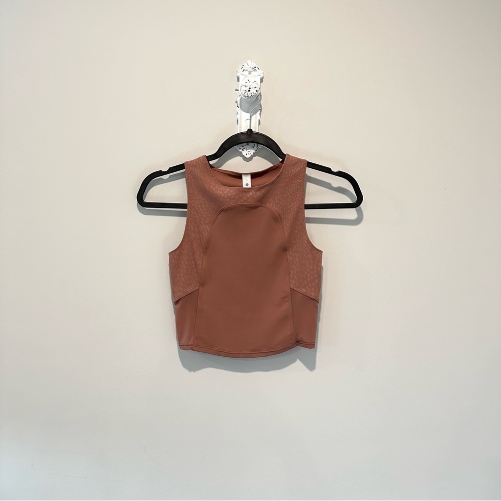 Lululemon Nulu and Mesh Yoga Tank Top